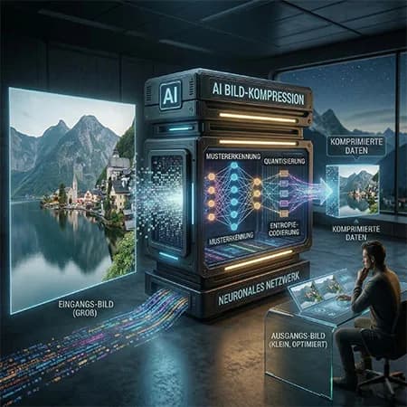 Komprimierungsoptionen und Qualitätsregler